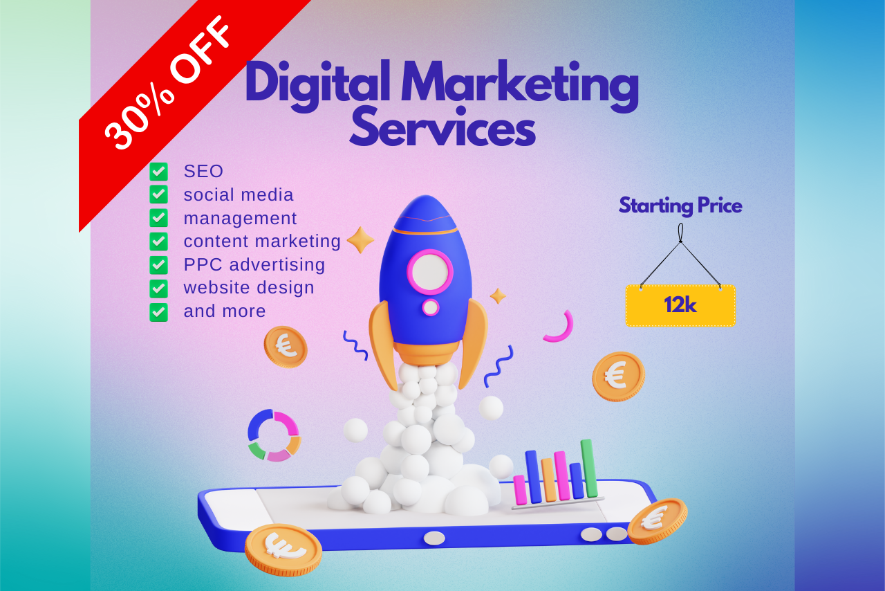 30% Off on Digital Marketing